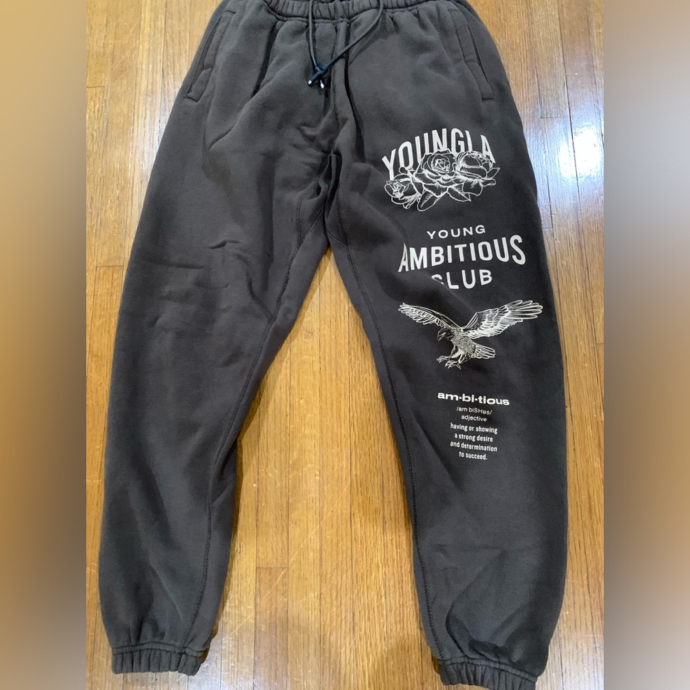 Youngla immortal joggers brown